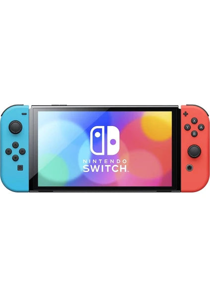 Nintendo Switch Oled Oyun Konsolu Kırmızı-Mavi - G