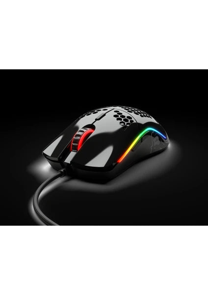 Glorious Model O- Kablolu Mat Siyah Orta/Küçük El RGB Oyuncu Mouse GOM-BLACK