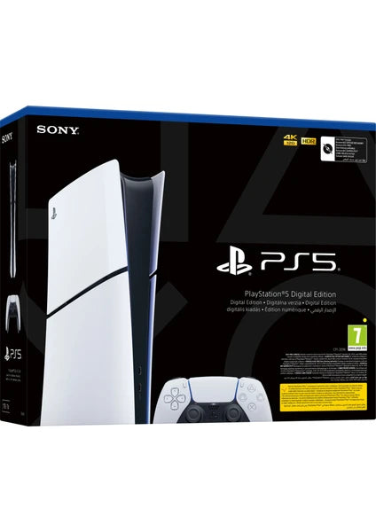 Sony Playstation 5 Slim Digital Sürüm Oyun Konsolu (Bilkom Garantili